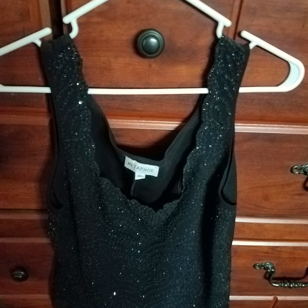 Metaphor brand Beaded eveningwear top